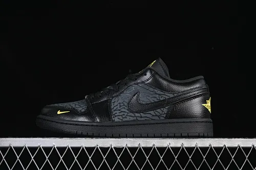 All categories Air Jordan Jordan series basketball shoes Air Jordan 1 Low G version pure original Air Jordan 1 Low "Elephant" AJ1 Joe 1 burst pattern Danger warning low-top cultural casual sneakers IM6568-010